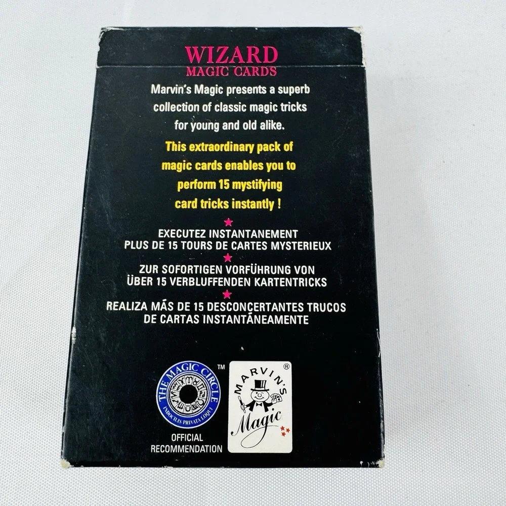 Marvin's Magic Svengali‎ Magic Cards Deck Sealed